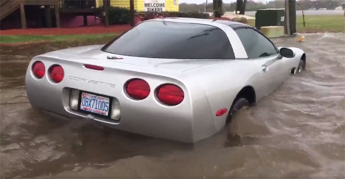 [VIDEO] Flooded C5 Corvette is a Victim of Hurricane Matthew