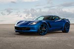'Blue Flame' Corvette Z06 Looks Regal with Blue Forgiato Wheels