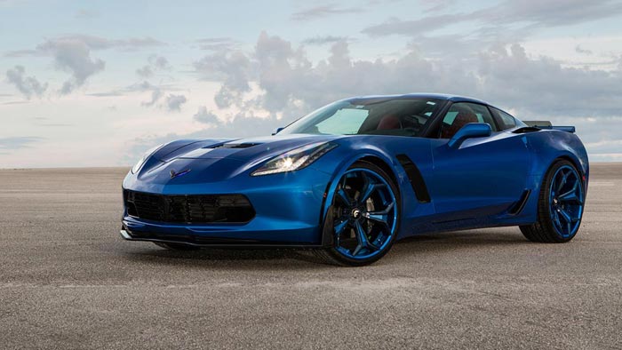 [PICS] 'Blue Flame' Corvette Z06 Looks Regal with Blue Forgiato Wheels