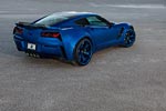 'Blue Flame' Corvette Z06 Looks Regal with Blue Forgiato Wheels