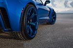 'Blue Flame' Corvette Z06 Looks Regal with Blue Forgiato Wheels