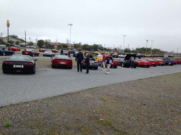 Kerbeck's Toys for Tots Corvette Run
