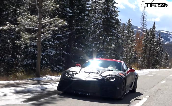 [SPIED] 2018 Corvette ZR1 Prototypes Testing in the Rocky Mountains