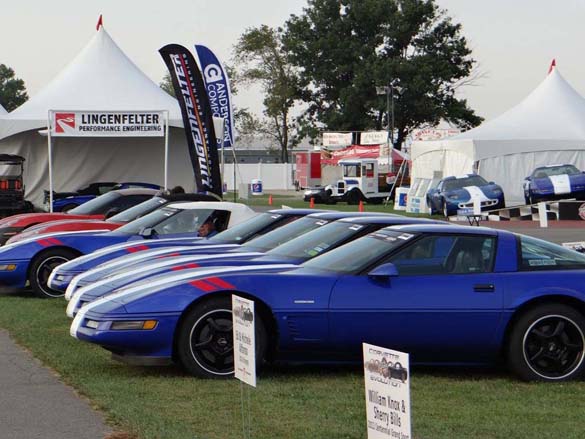 The Corvette Grand Sport Reunion at Corvette Funfest 2016