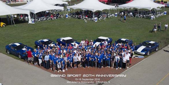 The Corvette Grand Sport Reunion at Corvette Funfest 2016