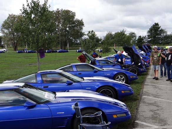 The Corvette Grand Sport Reunion at Corvette Funfest 2016