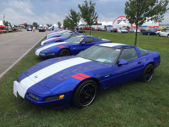 The Corvette Grand Sport Reunion at Corvette Funfest 2016