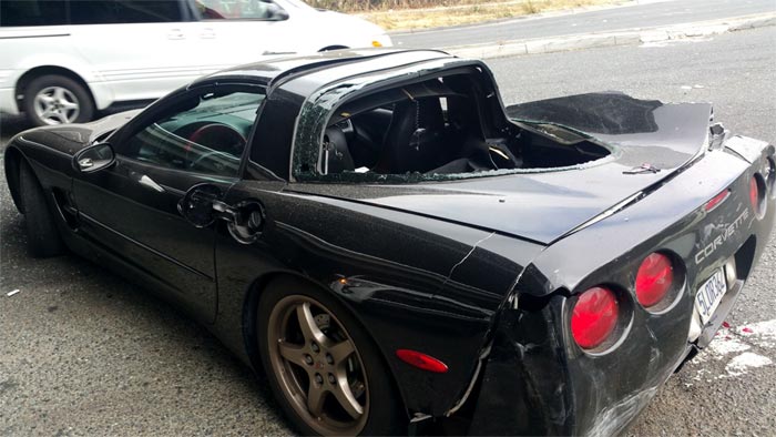 C5 Corvette Driver Survives Crash But Morns Loss of His 'Joy, Pride and Best Friend'