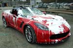 [PICS] Was this Corvette Z06 Vandalism Triggered by a Trump Bumper Sticker?