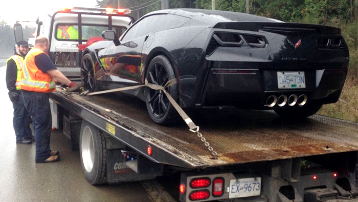 Dark Window Tints Sends This C7 Corvette to a Canadian Impound Lot for 30 Days