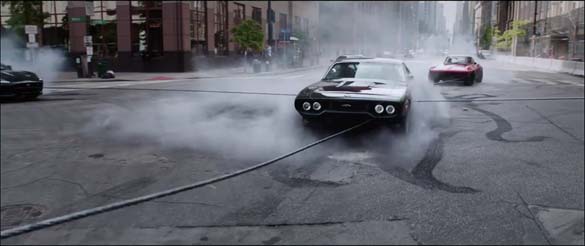 C2 Corvette Spotted in the 'The Fate of the Furious' Movie Trailer
