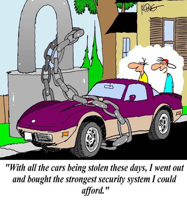 Saturday Morning Corvette Comic: Extreme Security Measures, Part 2