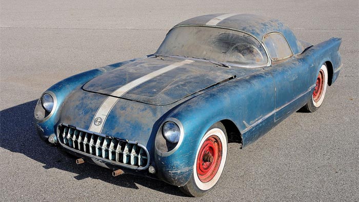 [PICS] Former GM Engineer Rescues a Barn Find 1955 Corvette Stored for 48 Years