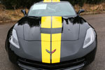 New Yellow Full Length Stripe Color for 2016 Corvettes