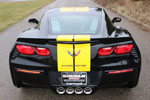 New Yellow Full Length Stripe Color for 2016 Corvettes