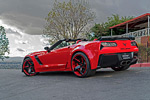 [PICS] Red Hot Callaway Corvette Z06 Convertible on Forgiato Wheels