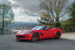 [PICS] Red Hot Callaway Corvette Z06 Convertible on Forgiato Wheels