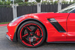 [PICS] Red Hot Callaway Corvette Z06 Convertible on Forgiato Wheels