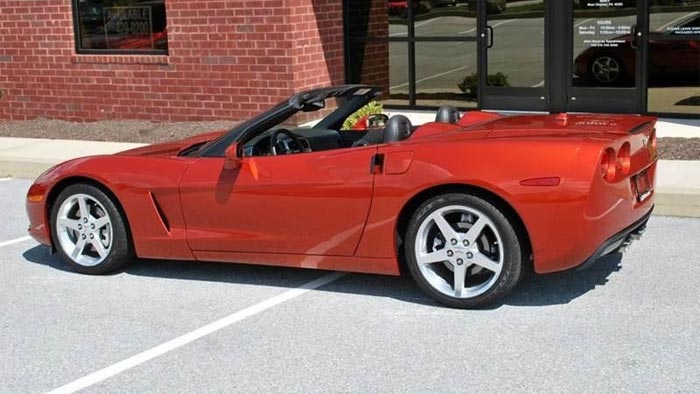 2005 Corvette in Daytona Sunset Orange Metallic