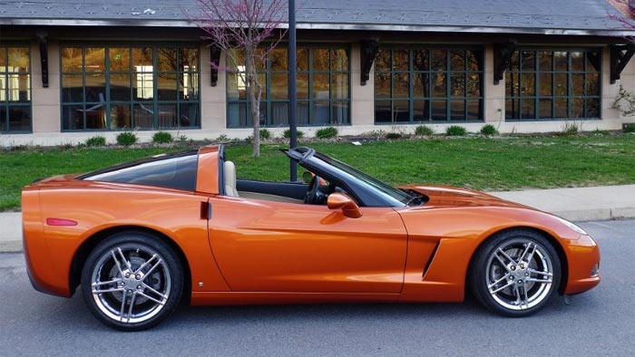 2011 Corvette Grand Sport in Inferno Orange