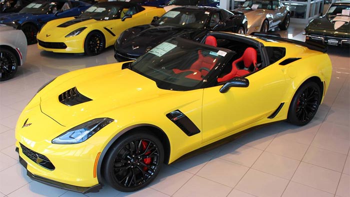 January 2016 Corvette Sales