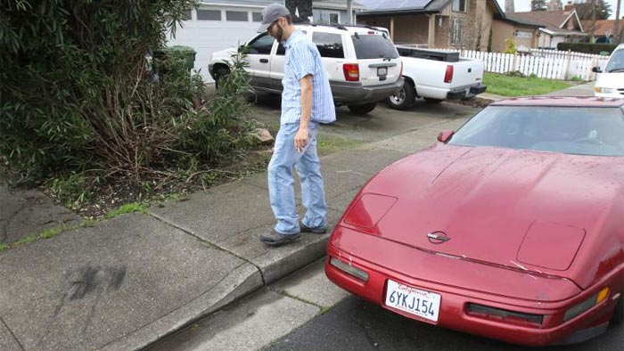 Controversy After Owner Apprehends DUI Driver Who Crashed into His C4 Corvette 