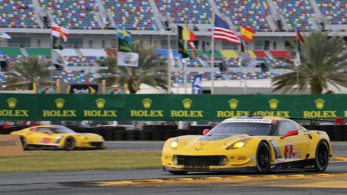 Corvette Racing and Porsche in Four Way Tie for Patron Endurance Cup
