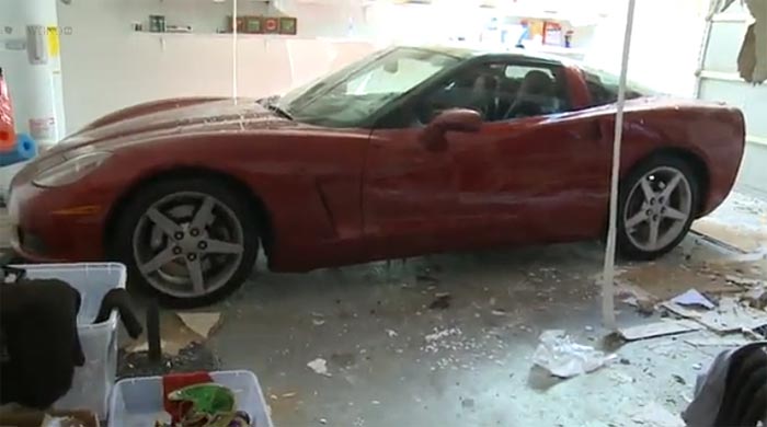 [VIDEO] Storm Destroys Home but Spares the C6 Corvette in the Garage