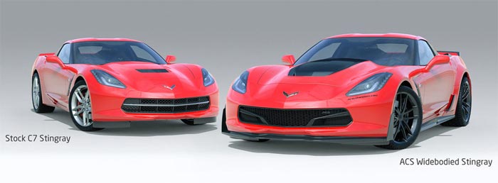 ACS Offers New Bolt-On Widebody Kit the C7 Corvette Stingray