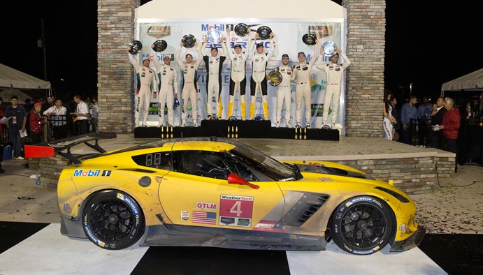 Corvette Racing at Sebring: Second Straight Win for Corvette C7.R to Start 2016