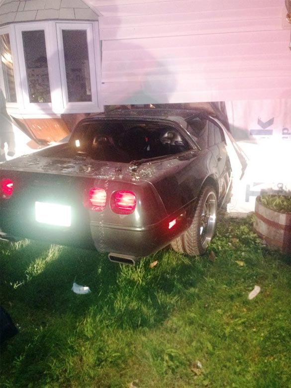 Man gets 146 Days in Jail for Crashing Corvette into Girlfriend's Home
