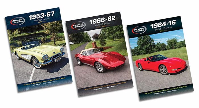 Corvette America's New 2016 Catalogs are Now Available