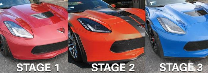 Speed Lingerie Nose Masks for Corvette Z06 Available at Zip Corvette!