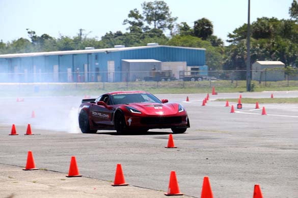 Corvette Z06 Hot Laps at Barrett-Jackson Palm Beach!
