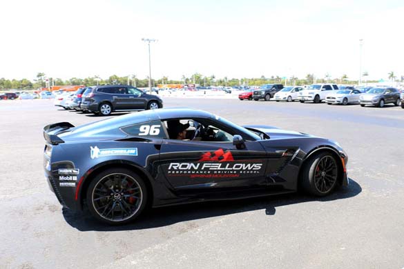 Corvette Z06 Hot Laps at Barrett-Jackson Palm Beach!