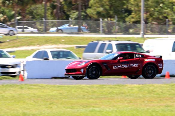 Corvette Z06 Hot Laps at Barrett-Jackson Palm Beach!