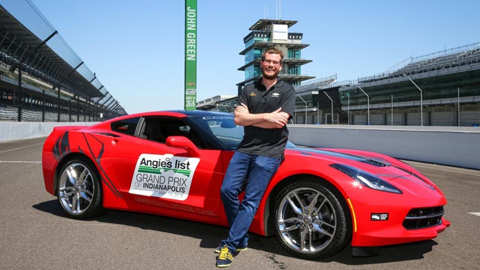 Young Adult Novelist John Green to Drive Corvette Pace Car at Grand Prix of Indy