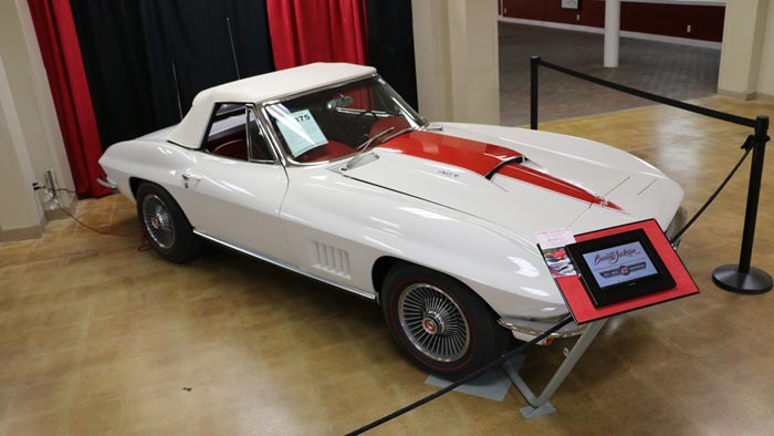1967 white/red 427/400 Convertible - $181,500