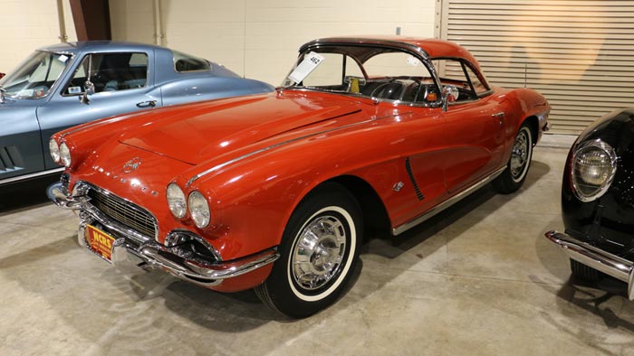 1962 Corvette Roadster - Red/Black 327/340hp - $143,000