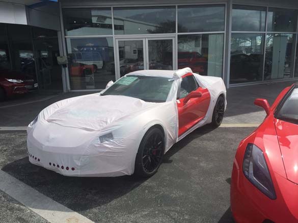 Sanjay's Corvette Z06 Delivery