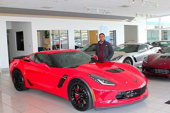 Sanjay's Corvette Z06 Delivery