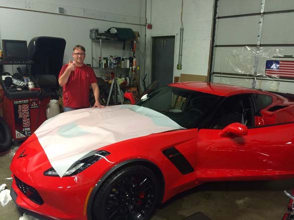 Sanjay's Corvette Z06 Delivery