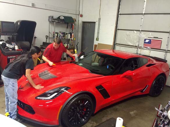 Sanjay's Corvette Z06 Delivery