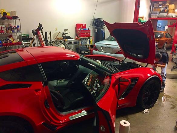 Sanjay's Corvette Z06 Delivery