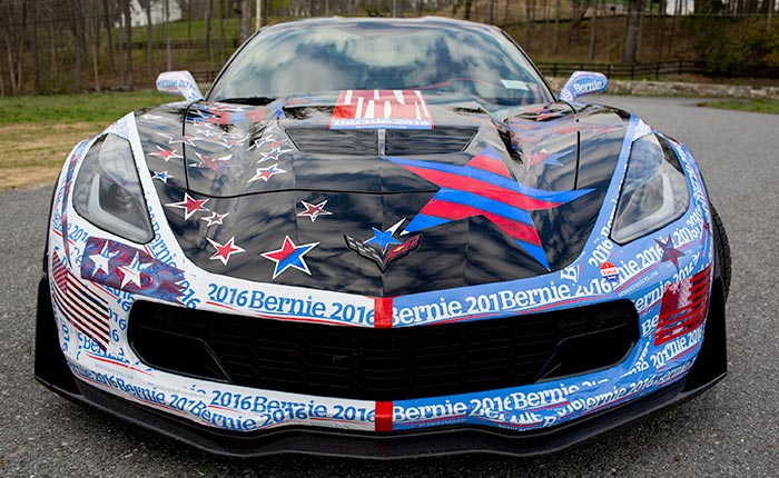 Feeling the Bern? You will in a Bernie Sanders Corvette Z06