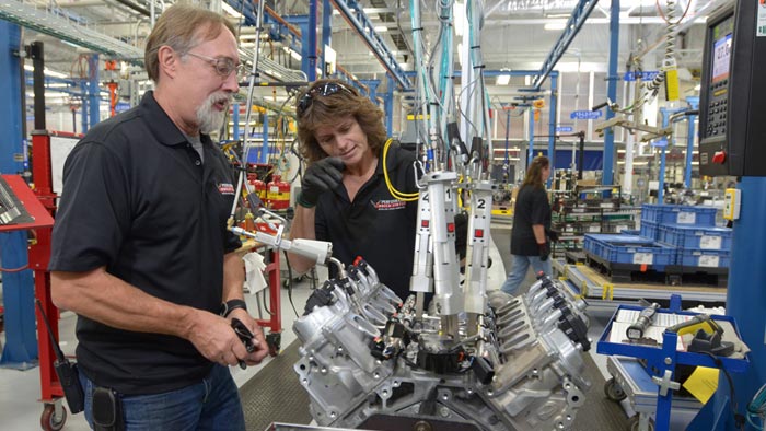 All Corvette Z06 LT4 Engines are Now Hand Built in Bowling Green