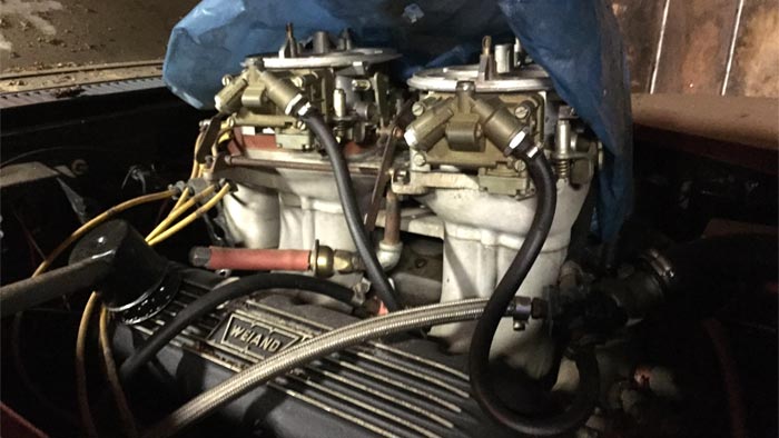 [PICS] Unique Corvette Barn Find Reveals a Forgotten NHRA Drag Racer with a ZL1 Crate Engine