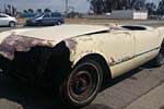 Corvettes on eBay: Stripped 1954 Corvette Barn Find May be One of 300 Pennant Blue Cars