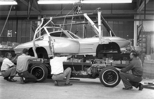 [PICS] Throwback Thursday: 1963 Corvette Pilot Build Photos