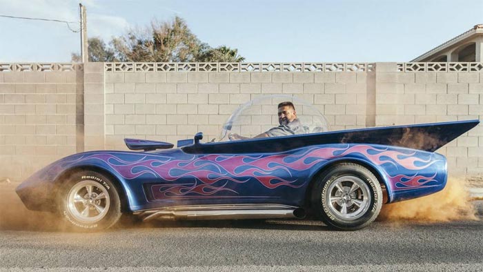 Rat Fink Inspired 1975 Corvette Bubble Ray is One of a Kind